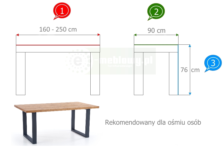 stół-rozkładany-stół-drewniany, stół-do-jadalni, stół-do-salonu,